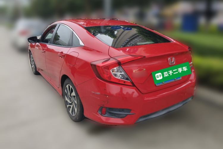 Used Honda Civic 2016 220TURBO CVT Luxury Edition Rear Left 45 Deg