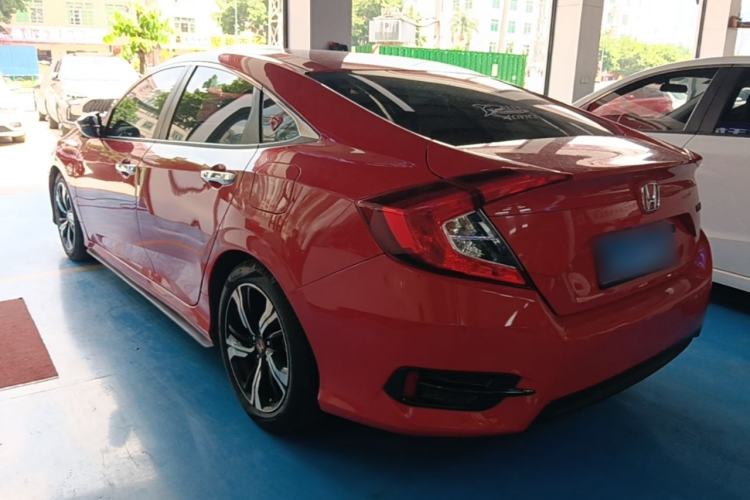 Used Honda Civic 2016 220TURBO CVT Prestige Edition Rear Left 45 Deg