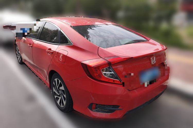 Used Honda Civic 2016 220TURBO CVT Luxury Edition Rear Left 45 Deg