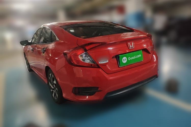 Used Honda Civic 2016 220TURBO CVT Luxury Edition Rear Left 45 Deg