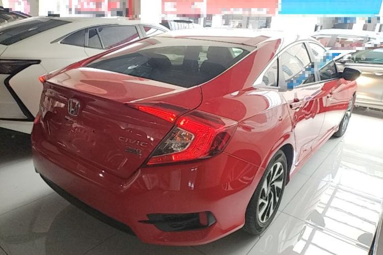Used Honda Civic 2016 220TURBO CVT Luxury Edition Rear Right 45 Deg