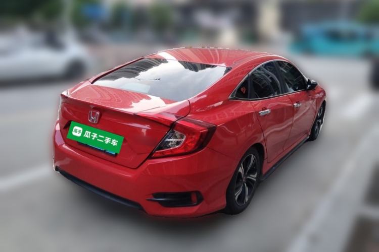 Used Honda Civic 2016 220TURBO CVT Prestige Edition Rear Right 45 Deg