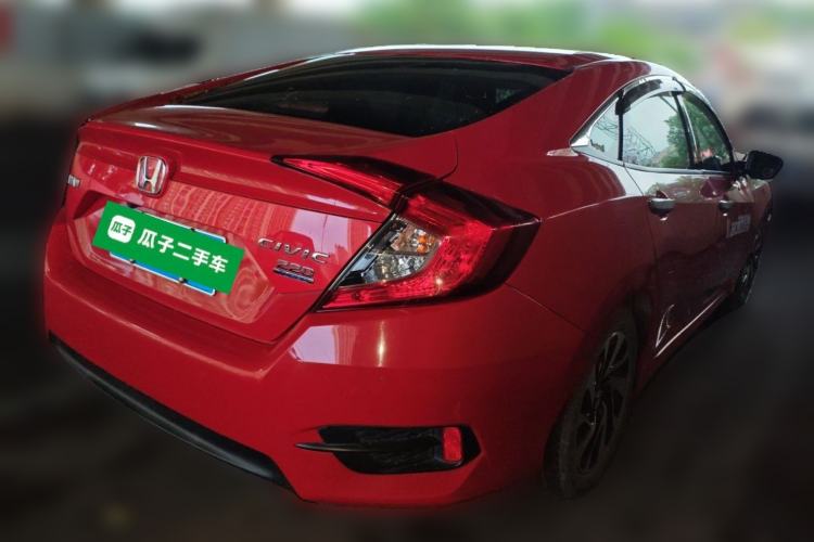 Used Honda Civic 2016 220TURBO CVT Luxury Edition Rear Right 45 Deg