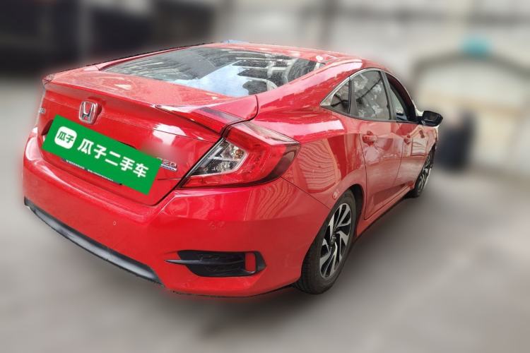 Used Honda Civic 2016 220TURBO CVT Luxury Edition Rear Right 45 Deg