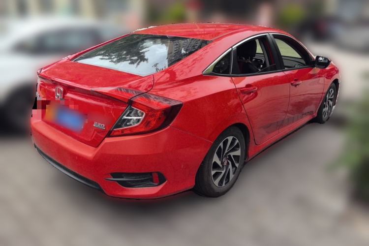 Used Honda Civic 2016 220TURBO CVT Luxury Edition Rear Right 45 Deg