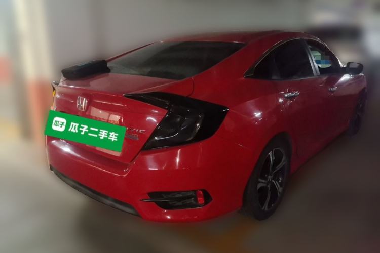 Used Honda Civic 2016 220TURBO CVT Prestige Edition Rear Right 45 Deg