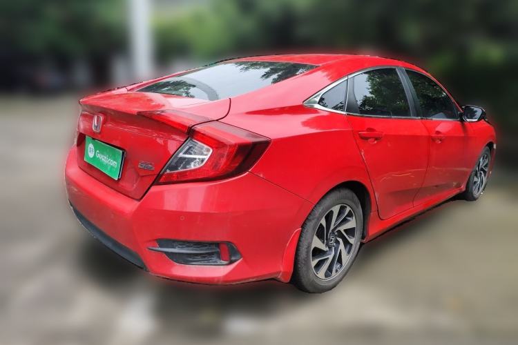 Used Honda Civic 2016 220TURBO CVT Luxury Edition Rear Right 45 Deg