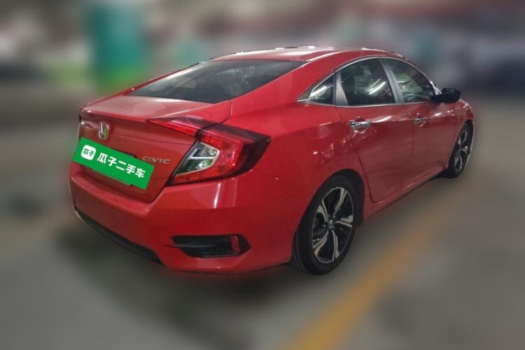 Used Honda Civic 2016 220TURBO CVT Prestige Edition Rear Right 45 Deg