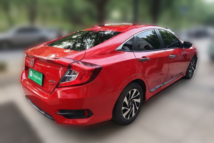 Used Honda Civic 2016 220TURBO Manual Luxury Edition Rear Right 45 Deg