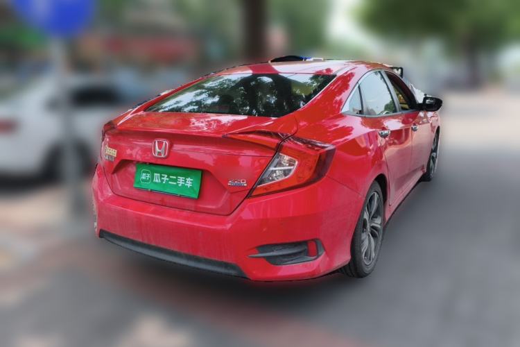 Used Honda Civic 2016 220TURBO CVT Prestige Edition Rear Right 45 Deg