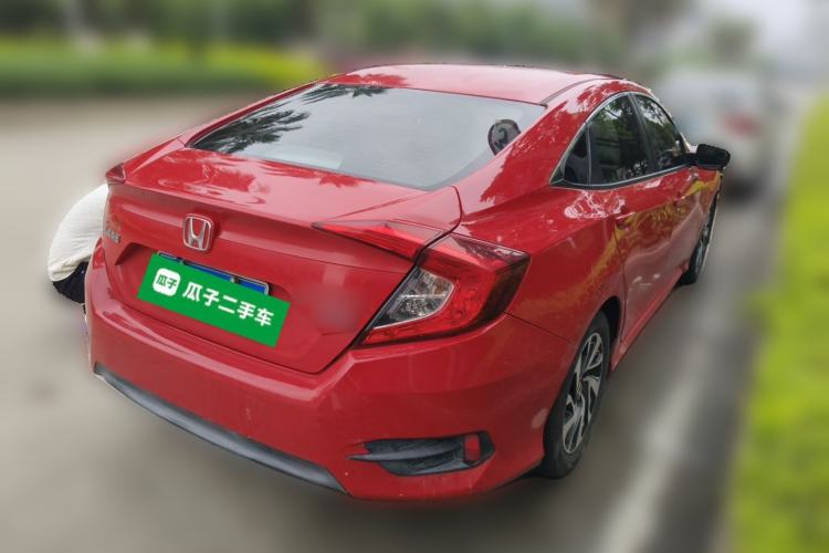 Used Honda Civic 2016 220TURBO CVT Luxury Edition Rear Right 45 Deg