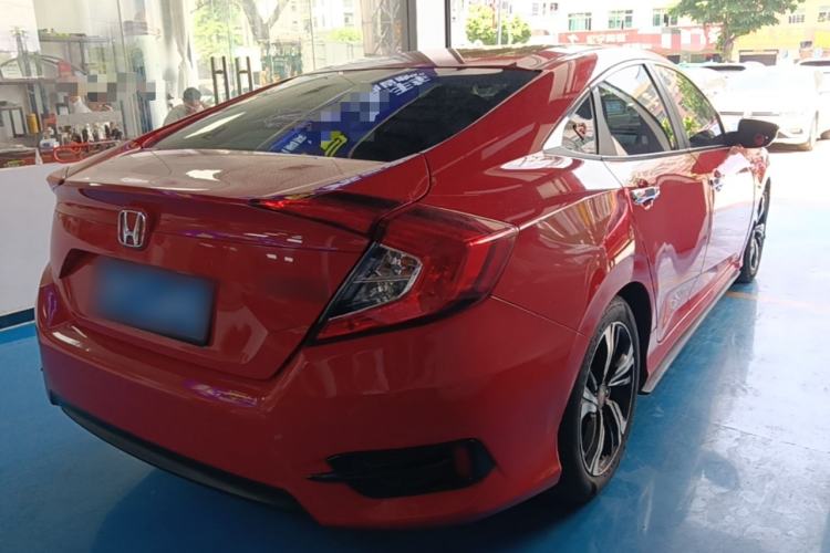 Used Honda Civic 2016 220TURBO CVT Prestige Edition Rear Right 45 Deg