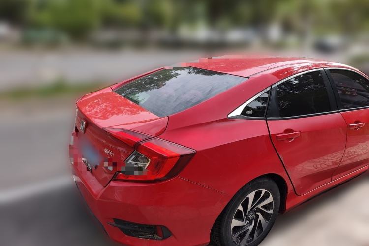 Used Honda Civic 2016 220TURBO CVT Luxury Edition Rear Right 45 Deg