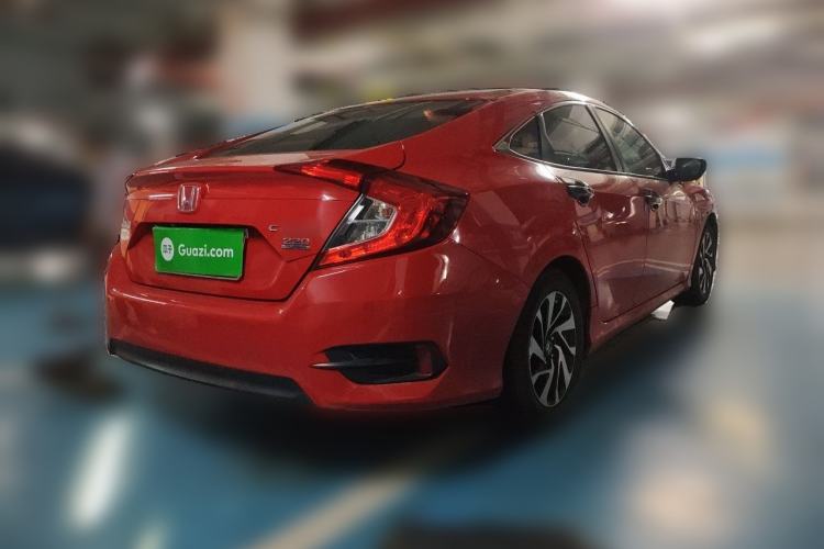 Used Honda Civic 2016 220TURBO CVT Luxury Edition Rear Right 45 Deg