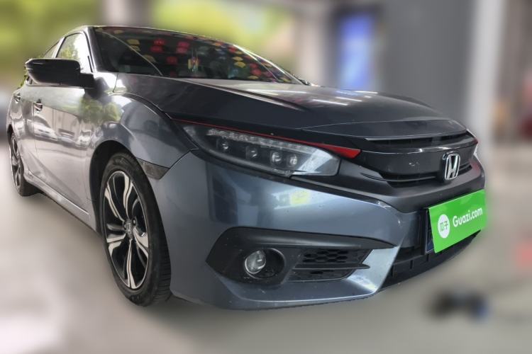 Used Honda Civic 2016 220TURBO CVT Prestige Edition Front Right 45 Deg