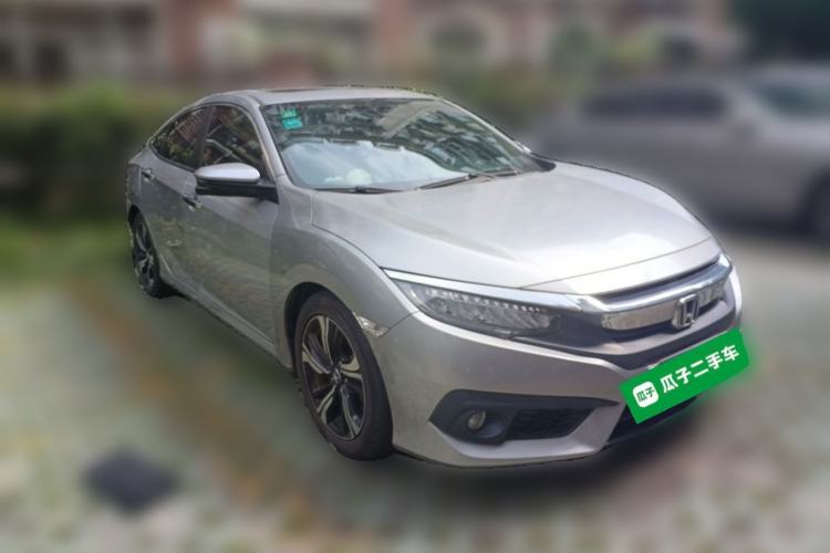 Used Honda Civic 2016 220TURBO CVT Prestige Edition Front Right 45 Deg
