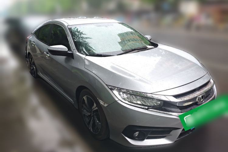 Used Honda Civic 2016 220TURBO CVT Prestige Edition Front Right 45 Deg