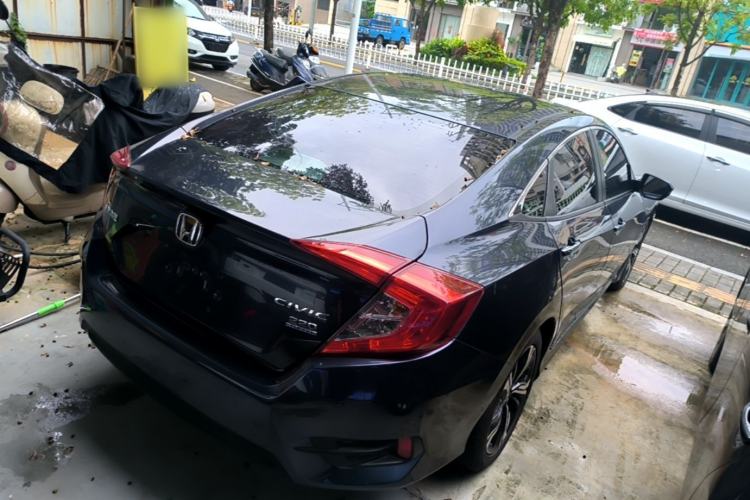 Used Honda Civic 2016 220TURBO CVT Prestige Edition Rear Right 45 Deg
