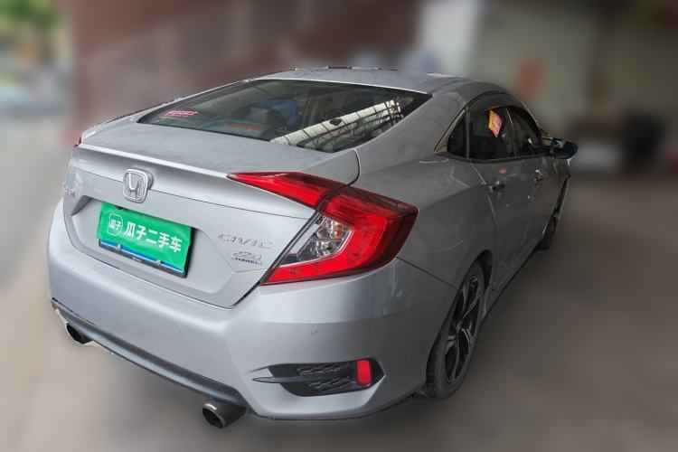 Used Honda Civic 2016 220TURBO CVT Prestige Edition Rear Right 45 Deg