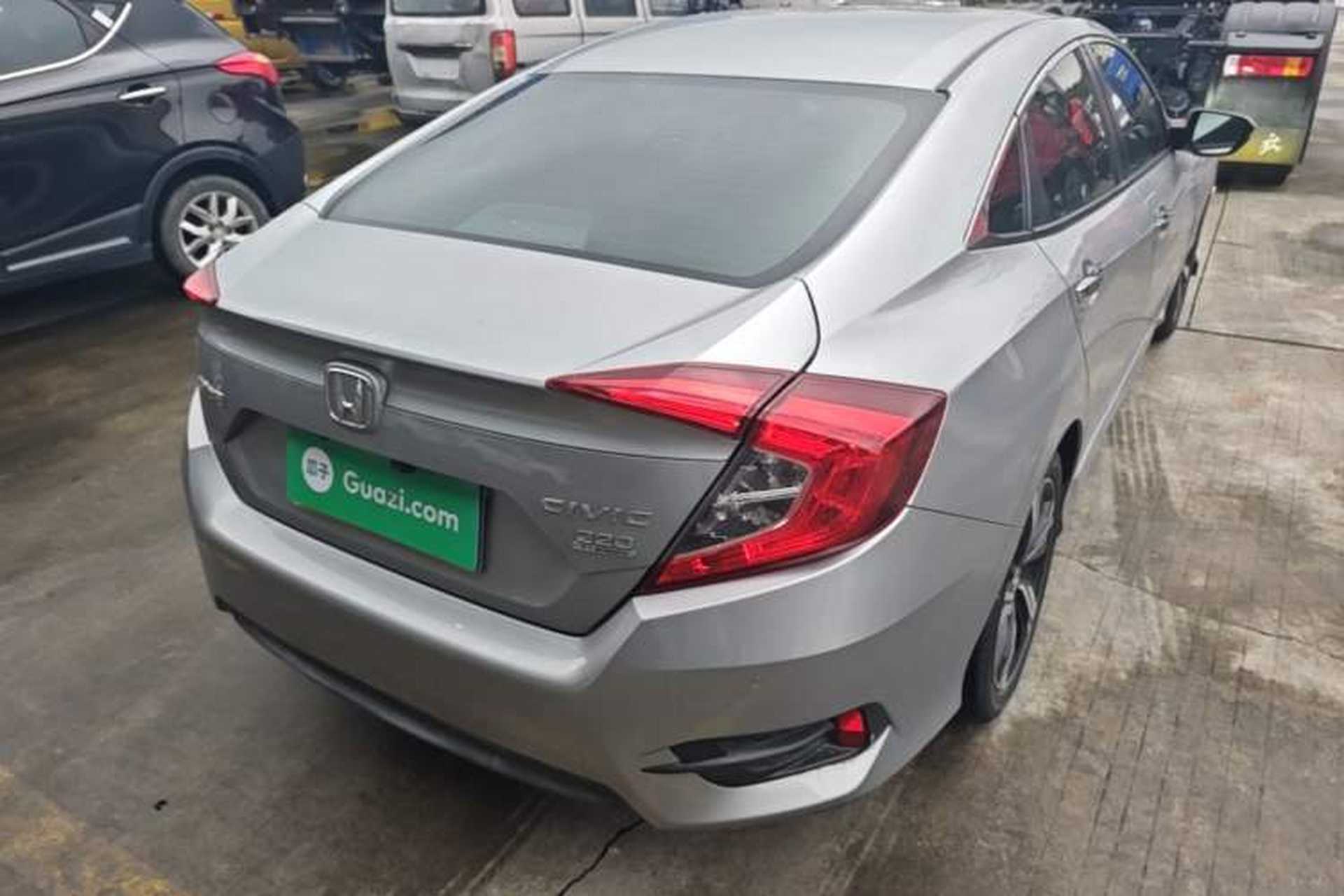 Used Honda Civic 2016 220TURBO CVT Prestige Edition Rear Right 45 Deg