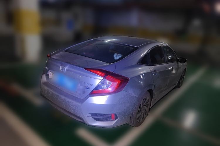Used Honda Civic 2016 220TURBO CVT Luxury Edition Rear Right 45 Deg