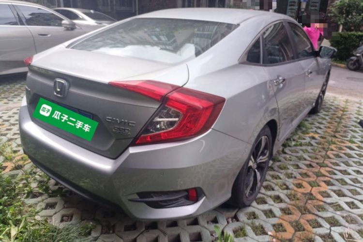 Used Honda Civic 2016 220TURBO CVT Prestige Edition Rear Right 45 Deg