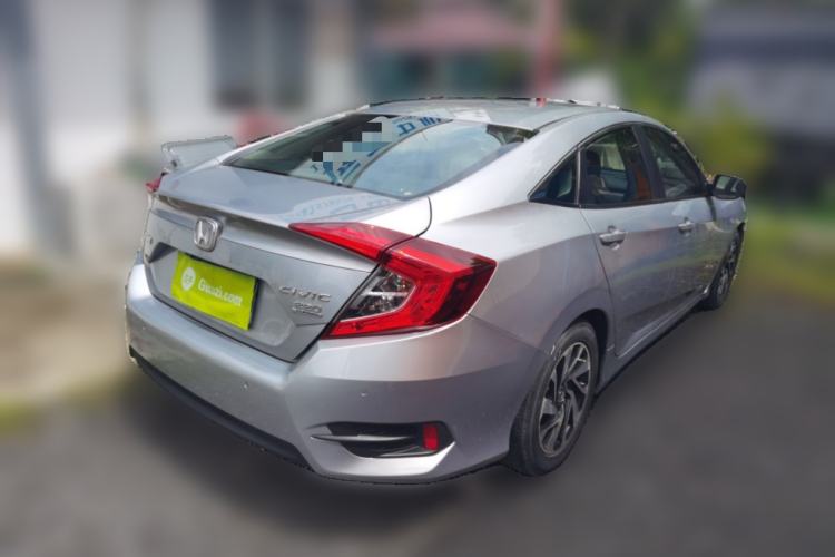 Used Honda Civic 2016 220TURBO CVT Luxury Edition Rear Right 45 Deg