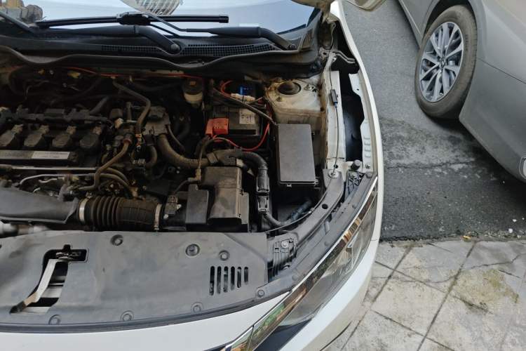 Used Honda Civic 2016 220TURBO CVT Luxury Edition Engine Bay Left