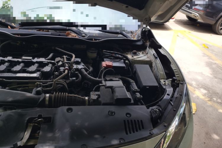 Used Honda Civic 2016 220TURBO CVT Luxury Edition Engine Bay Left