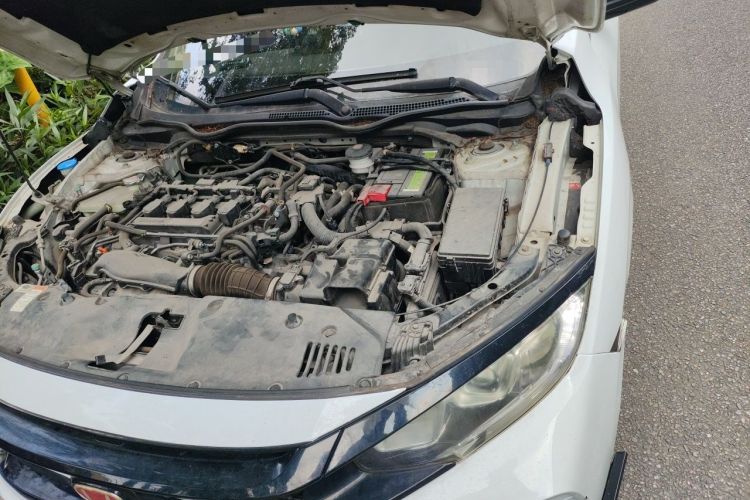 Used Honda Civic 2016 220TURBO CVT Luxury Edition Engine Bay Left