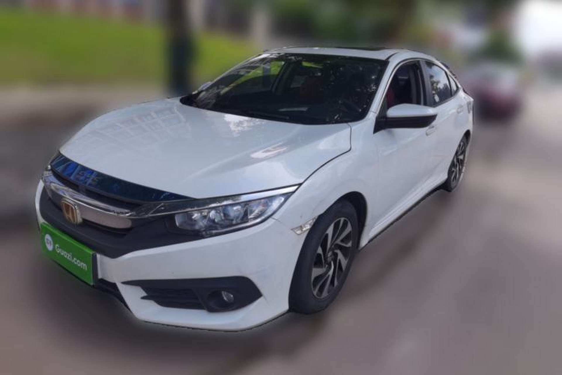 Used Honda Civic 2016 220TURBO CVT Luxury Edition Front Left 45 Deg