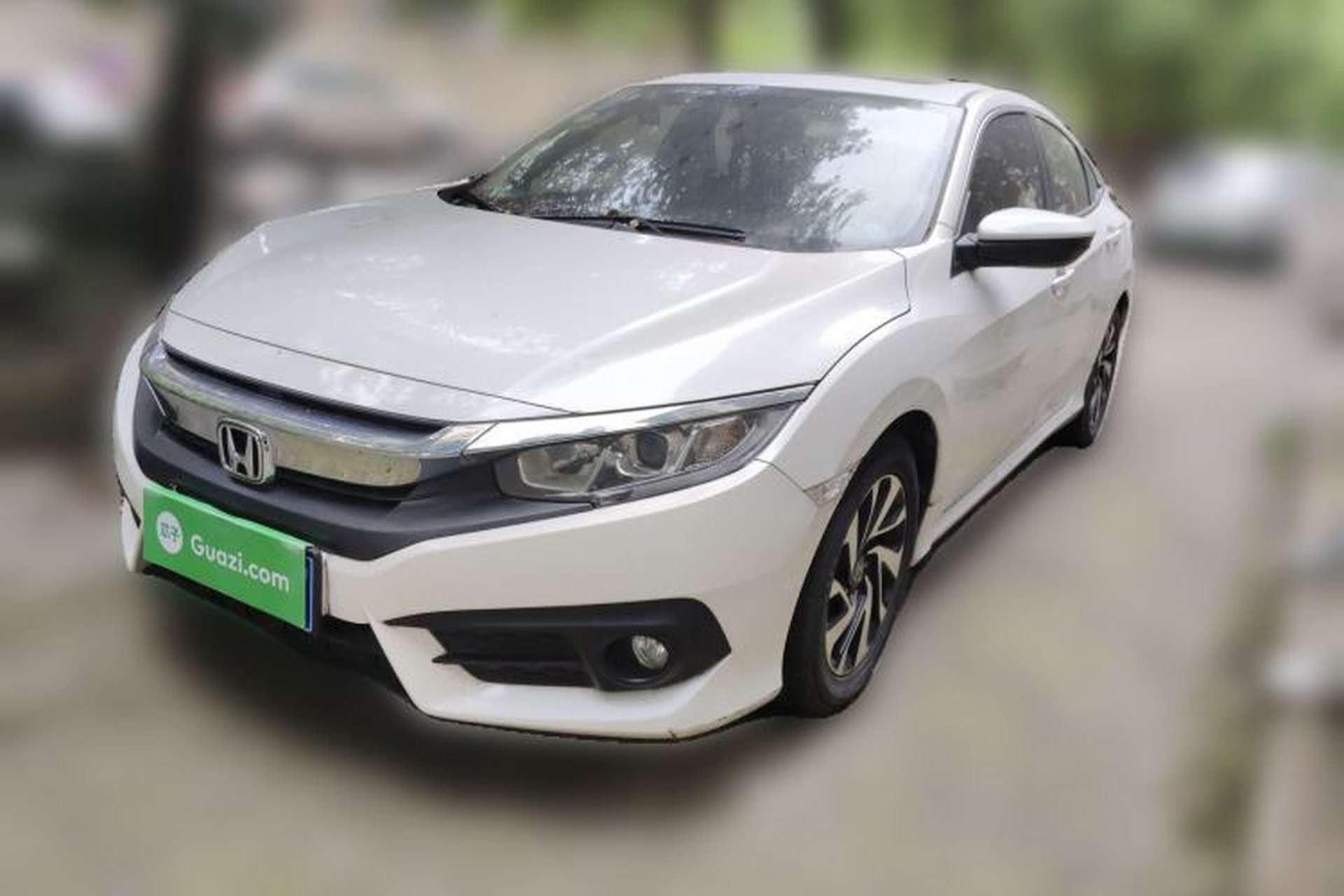 Used Honda Civic 2016 220TURBO CVT Luxury Edition Front Left 45 Deg