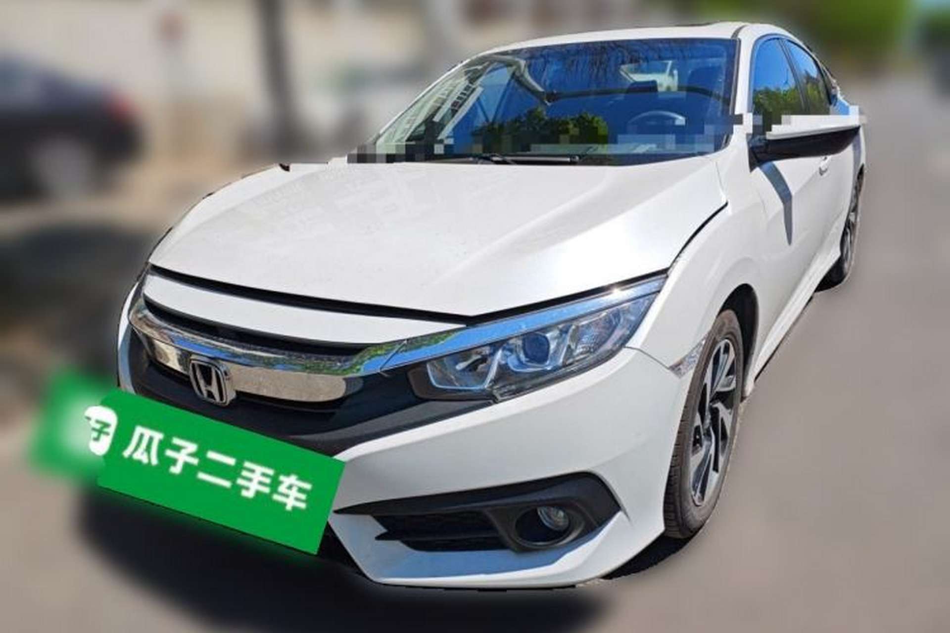 Used Honda Civic 2016 220TURBO CVT Luxury Edition Front Left 45 Deg