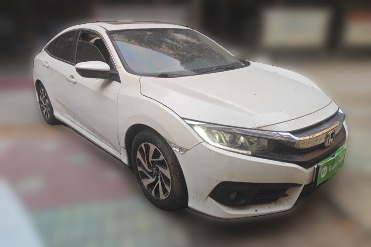 Used Honda Civic 2016 220TURBO CVT Luxury Edition Front Right 45 Deg