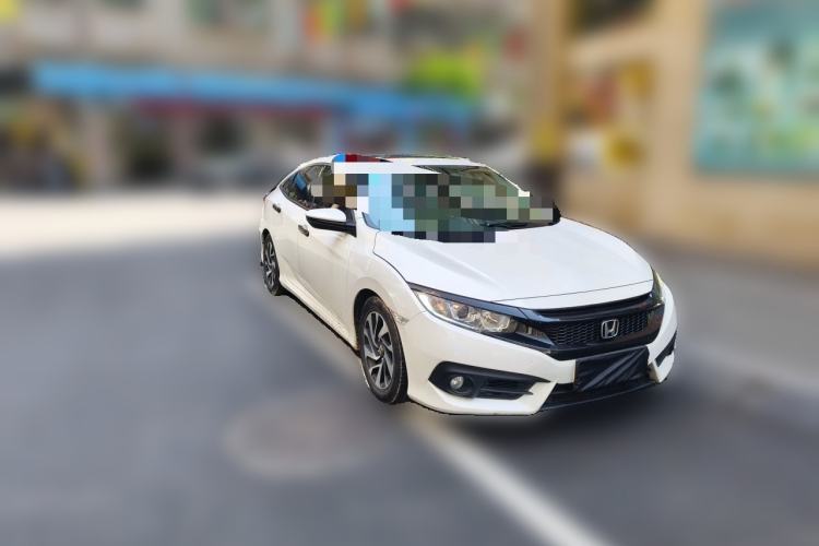 Used Honda Civic 2016 220TURBO CVT Luxury Edition Front Right 45 Deg