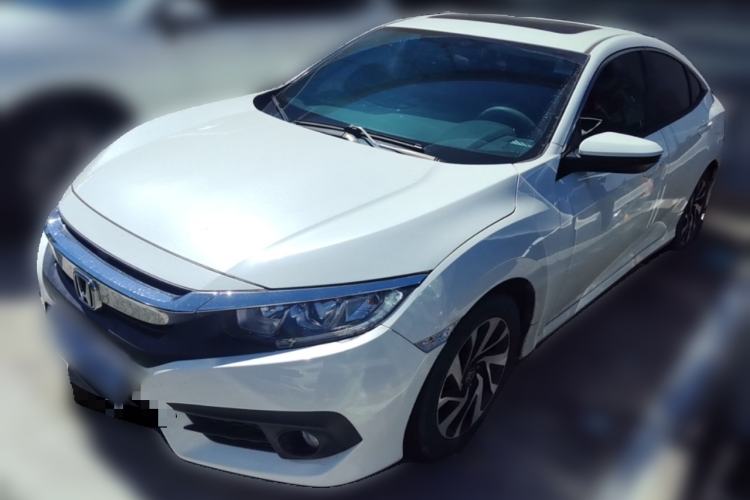 Used Honda Civic 2016 220TURBO CVT Luxury Edition Front Right 45 Deg
