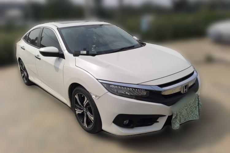 Used Honda Civic 2016 220TURBO CVT Prestige Edition Front Right 45 Deg
