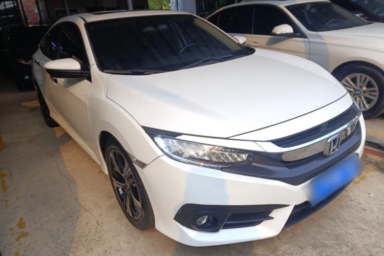 Used Honda Civic 2016 220TURBO CVT Prestige Edition Front Right 45 Deg