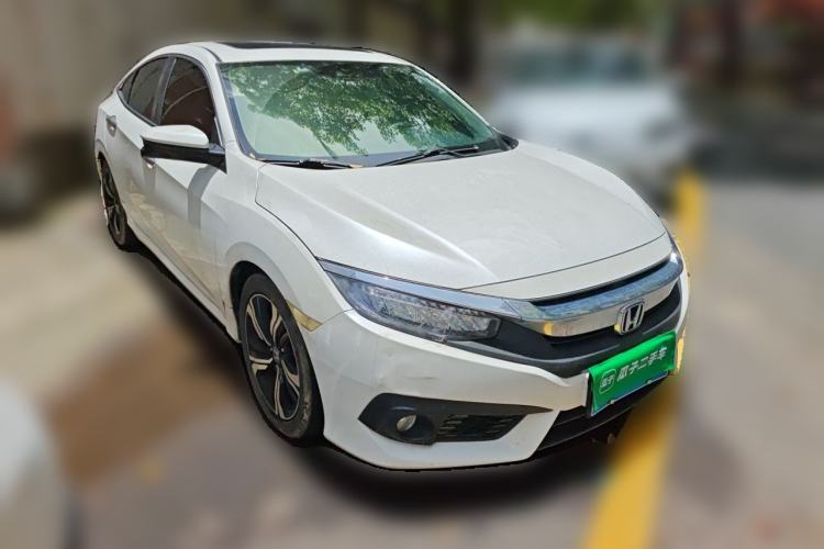 Used Honda Civic 2016 220TURBO CVT Prestige Edition Front Right 45 Deg