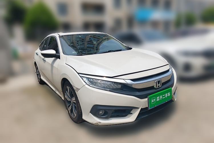 Used Honda Civic 2016 220TURBO CVT Prestige Edition Front Right 45 Deg