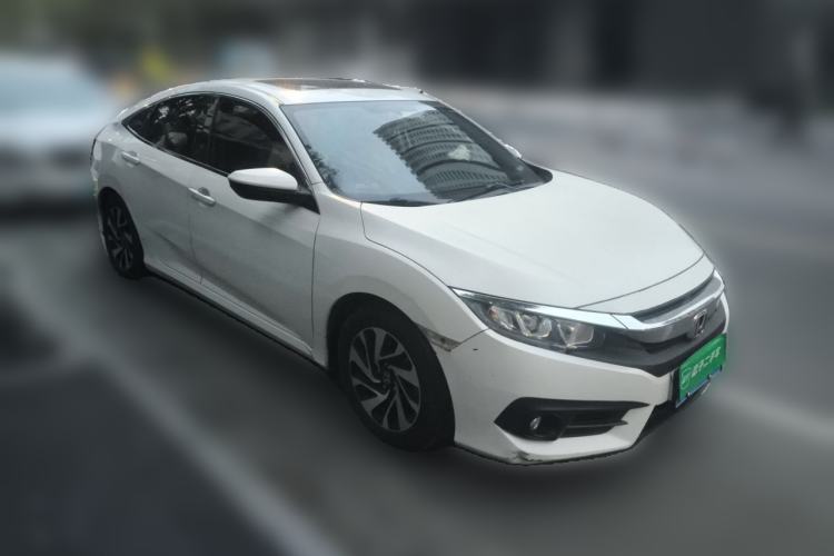 Used Honda Civic 2016 220TURBO CVT Luxury Edition Front Right 45 Deg