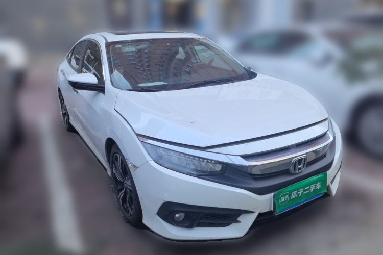 Used Honda Civic 2016 220TURBO CVT Prestige Edition Front Right 45 Deg