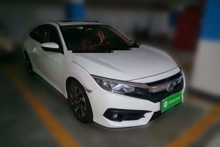 Used Honda Civic 2016 220TURBO CVT Luxury Edition Front Right 45 Deg
