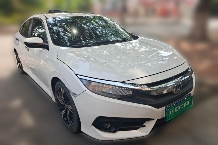 Used Honda Civic 2016 220TURBO CVT Prestige Edition Front Right 45 Deg