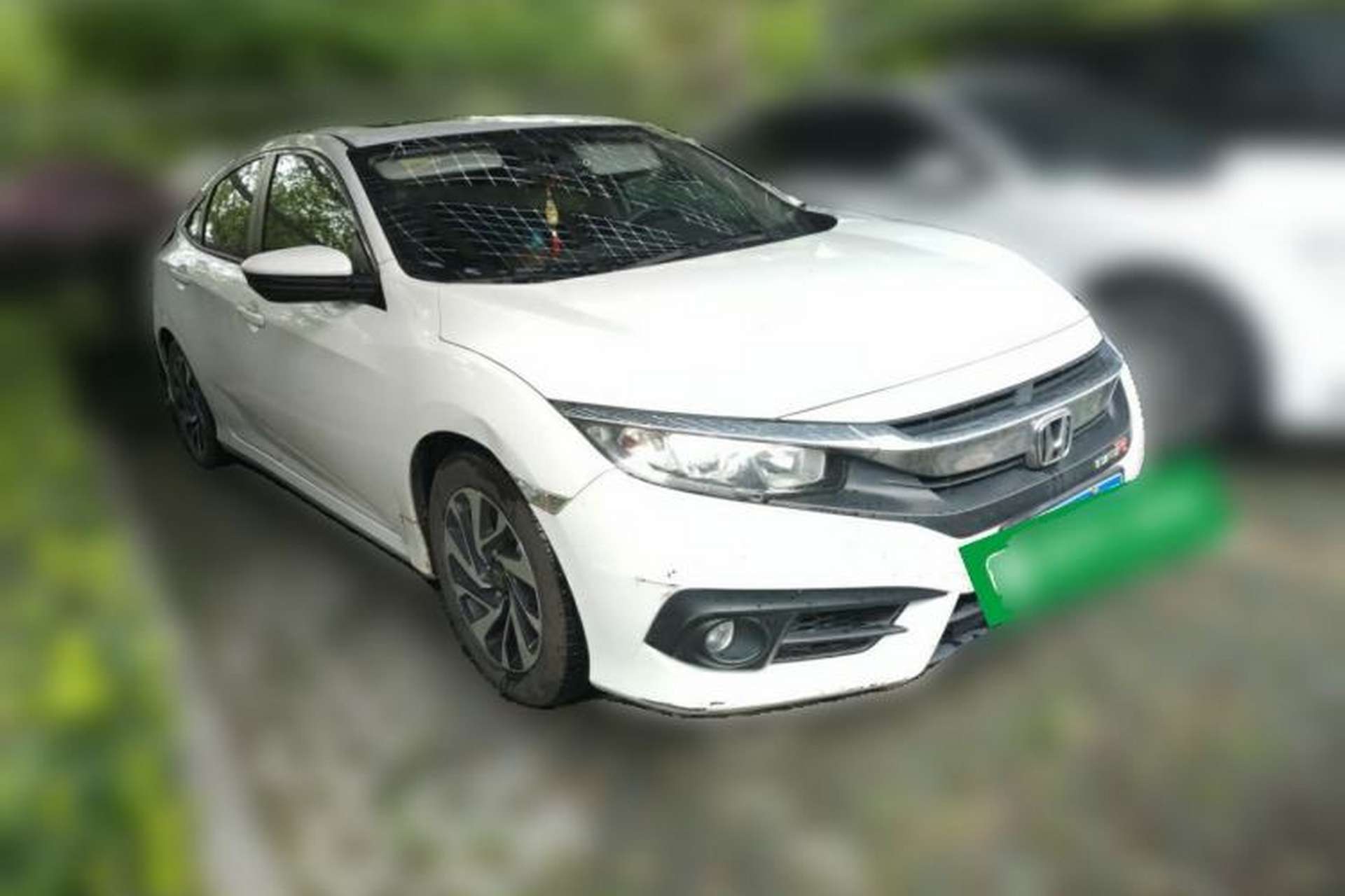 Used Honda Civic 2016 220TURBO CVT Luxury Edition Front Right 45 Deg
