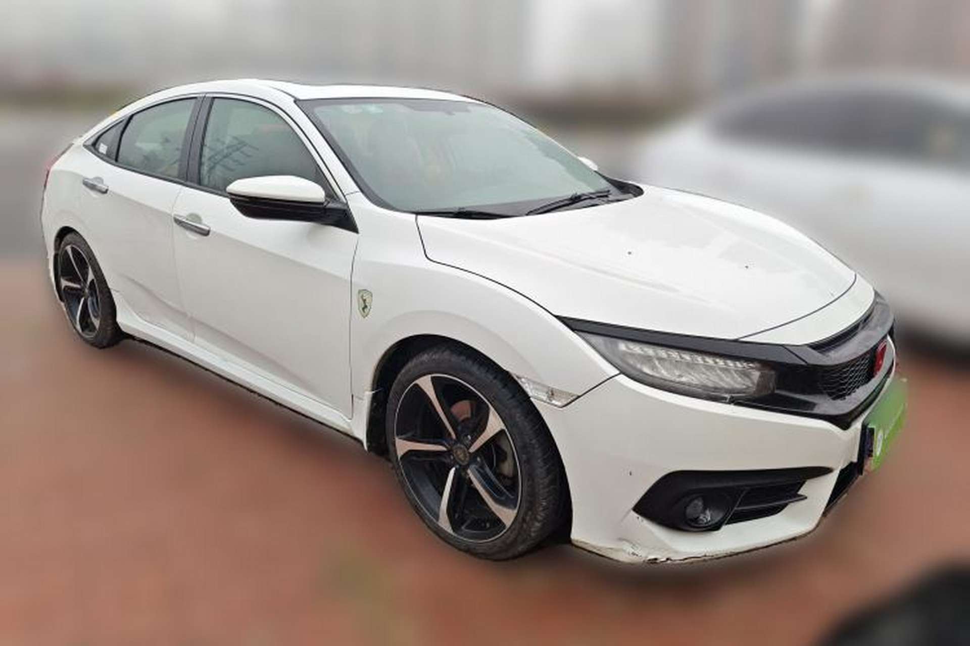 Used Honda Civic 2016 220TURBO CVT Prestige Edition Front Right 45 Deg