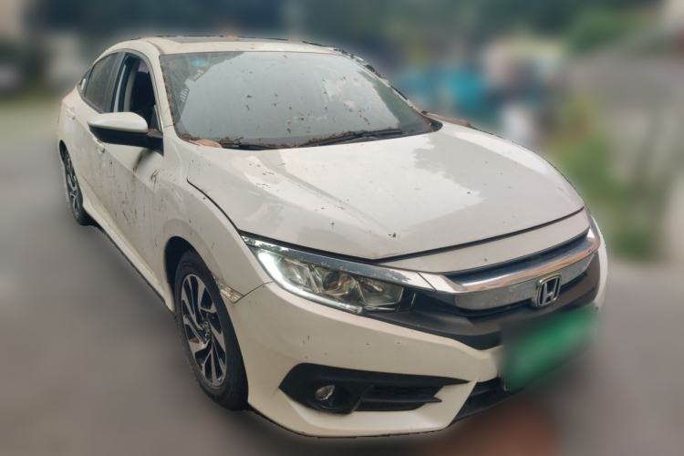 Used Honda Civic 2016 220TURBO CVT Luxury Edition Front Right 45 Deg