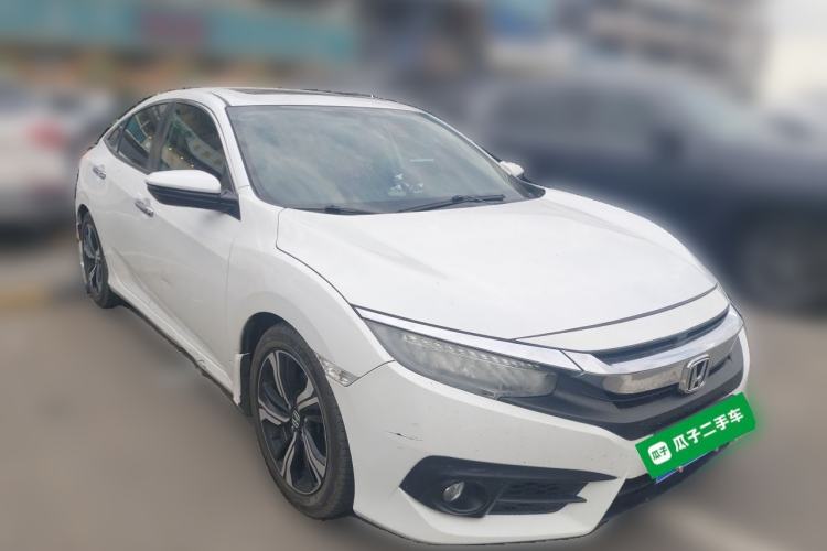 Used Honda Civic 2016 220TURBO CVT Prestige Edition Front Right 45 Deg