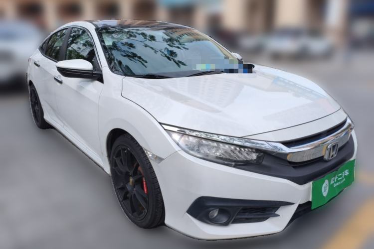 Used Honda Civic 2016 220TURBO CVT Prestige Edition Front Right 45 Deg