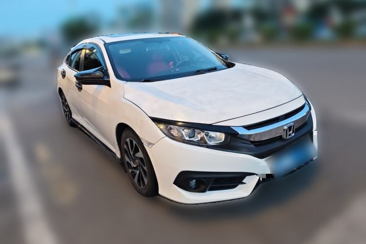 Used Honda Civic 2016 220TURBO CVT Luxury Edition Front Right 45 Deg